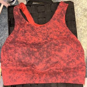 Lululemon energy high neck longline bra